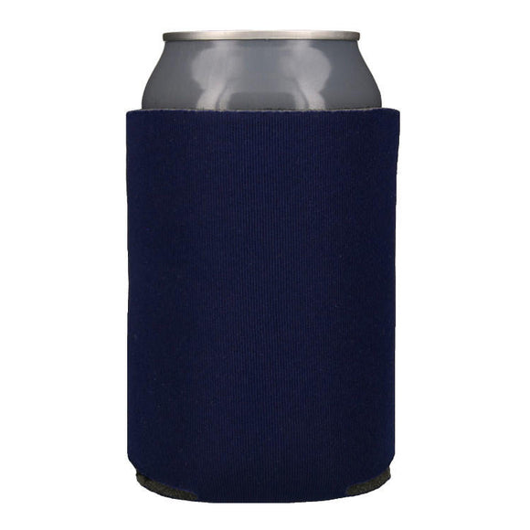 Blank Collapsible Beverage Coolers- Navy Blue