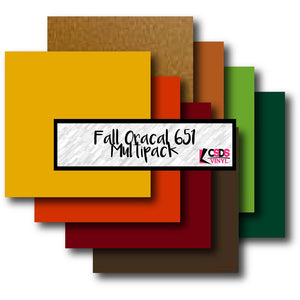 Oracal 651 Fall Multipack