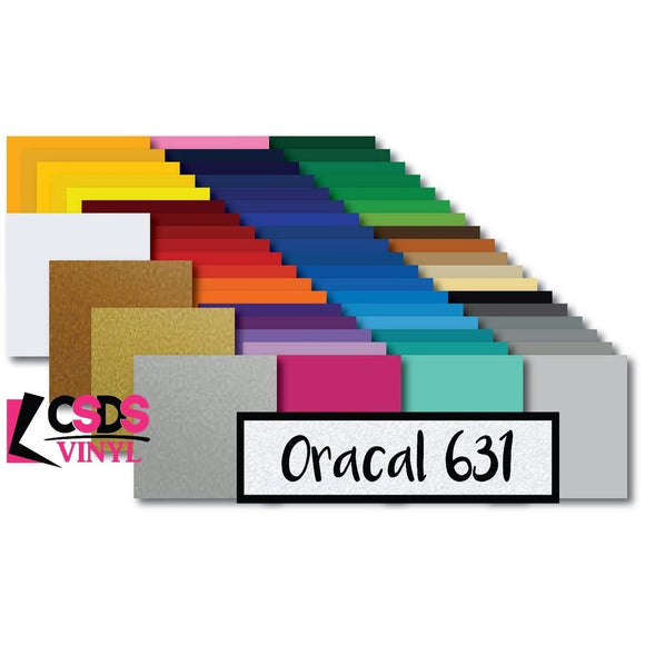 Oracal 631 All Colors Temporary Adhesive Vinyl Multipack