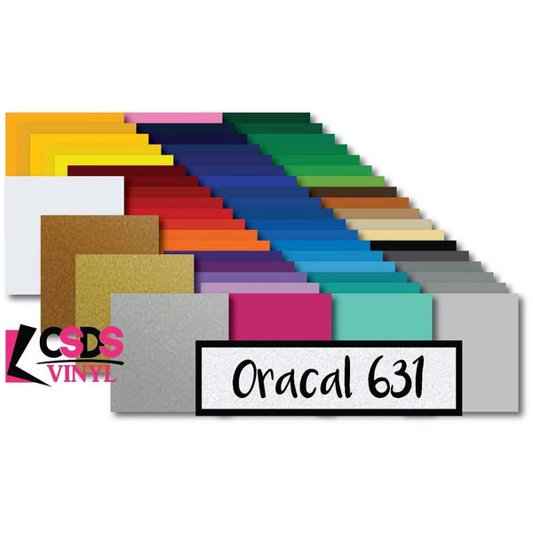 Oracal 631 Oracal 631 3 Mil Removable Adhesive Vinyl