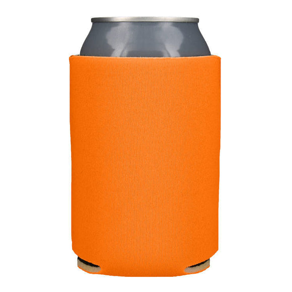 Blank Collapsible Beverage Coolers- Orange