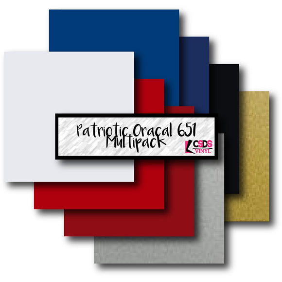 Oracal 651 All Colors Permanent Adhesive Vinyl Multipack
