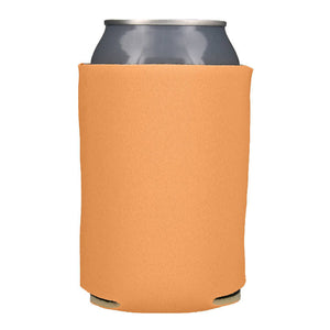 Blank Collapsible Beverage Coolers- Peach