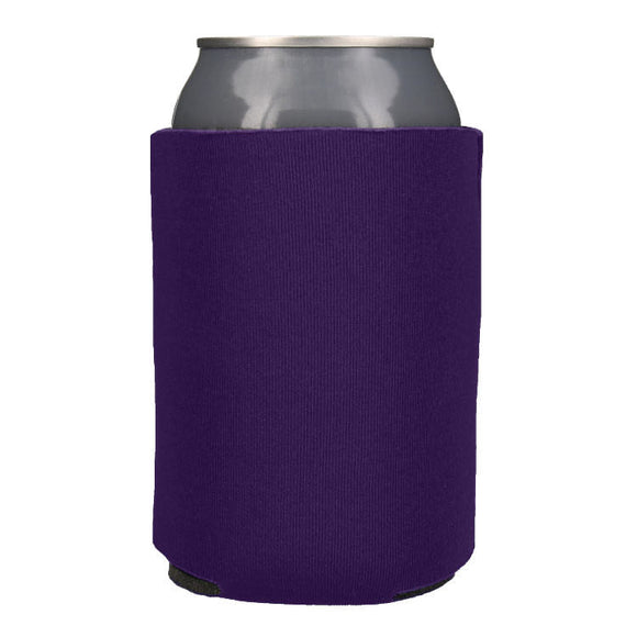Blank Collapsible Beverage Coolers- Purple