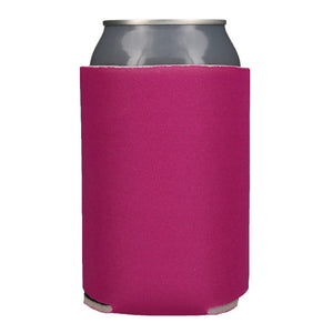Blank Collapsible Beverage Coolers- Raspberry
