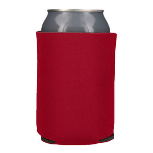 Blank Collapsible Beverage Coolers- Red