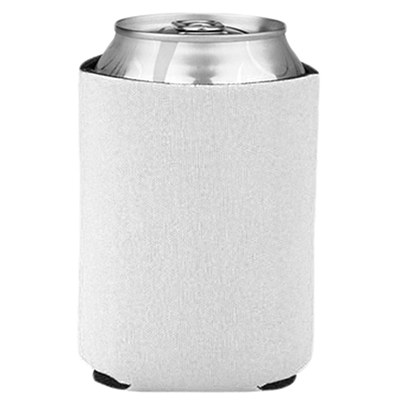 Blank Collapsible Beverage Coolers- White